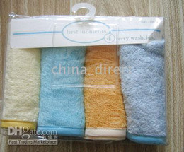 Baby Wash cloth infant washcloths 4pcs each bag,20bags/lot