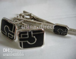 \ NYA MENS SET CUFF LINK TIE CLIP Manschettknappar, Manschettknapp Pin Presentförpackning 20sets / Lot