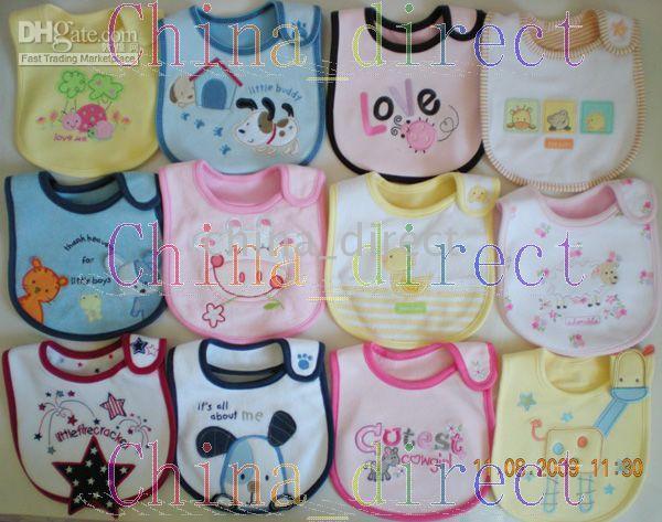 Baby BIB BABY BIBS BIB 50 sztuk / partia Mieszane # 1946