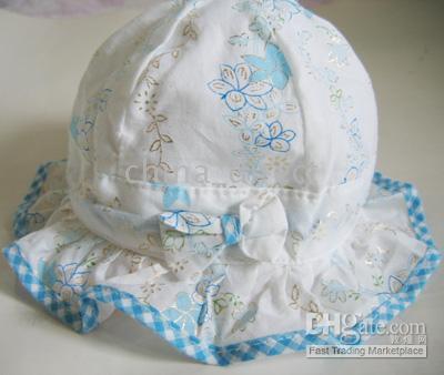 Новый смешанный дизайн новорожденных девочек Sunhat Hat cap sun hat 30 шт./лот