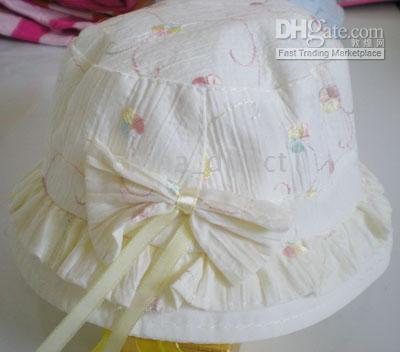 baby toddler boys girl summer sunhat cap hat chapeau 24pcs/lot-image-59759868