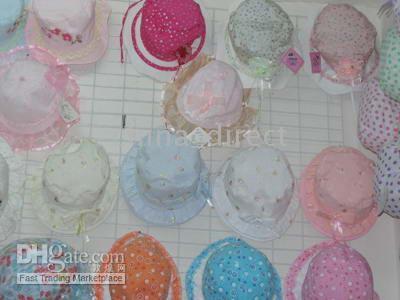 Baby Toddler Boys Girl Summer Sunhat Cap Hat Chapeau 24pcs / Lot