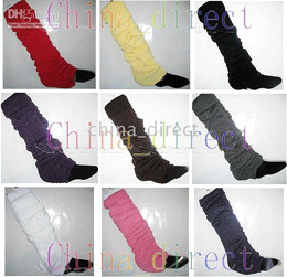 winter Leg warmers womens knit Tight & Sexy leg warmer 35 pairs/lot Mixed style Colour #3489