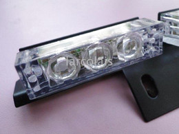 -6x9 54 LED Fogo Piscando Piscando Strobe Recuperação de Emergência Luzes Do Carro Grill Beacon Kit DLCL8637