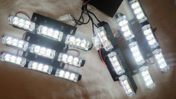 6x9 54 LED Fire Flashing linking Strobe Recovery Emergy Grill Car LightsビーコンキットDLCL86379571940