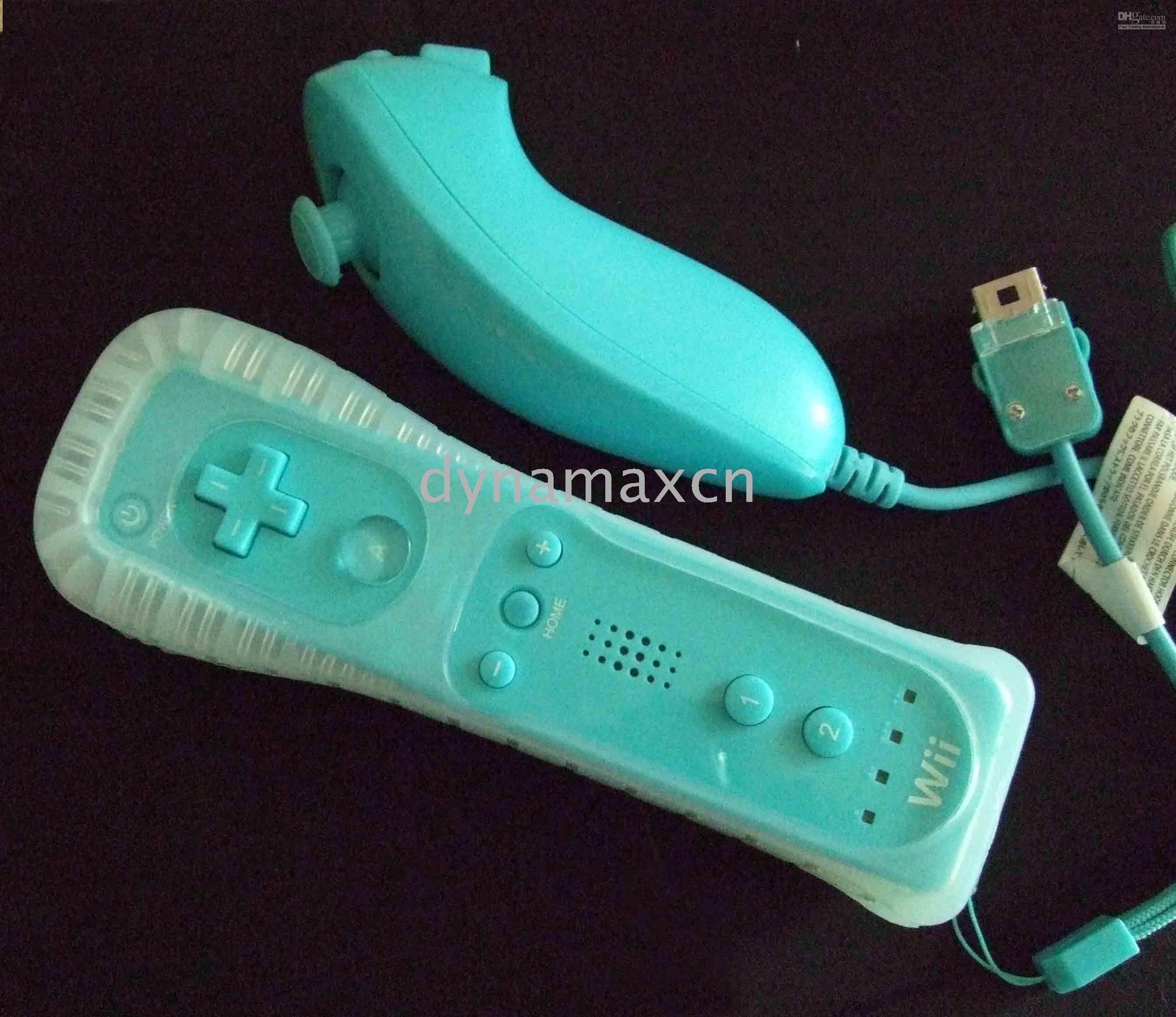 New Nunchuck Controller And Remote Nintendo Wii Nunchuk Blue Gaming