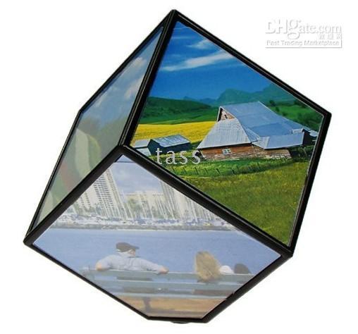 rotating cube photo frame flipkart