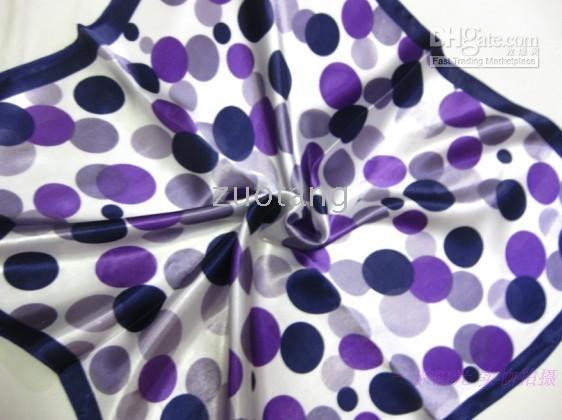 Kleiner quadratischer Silk Schal-Damen-Mode ahmen Silk Schals preiswerte China-Schal 20pcs Mischung frei