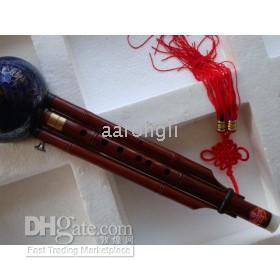 الرائع Blue China Trad Musical Musical Flutes Cloisonne Hulusi8286295