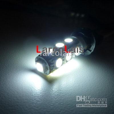 2PCS T10 13 SMD LED-lampor Ljus 194 1680LED WEDGE 5050 3CHIPS LIGHT WHITE LED184 192 193 259 280