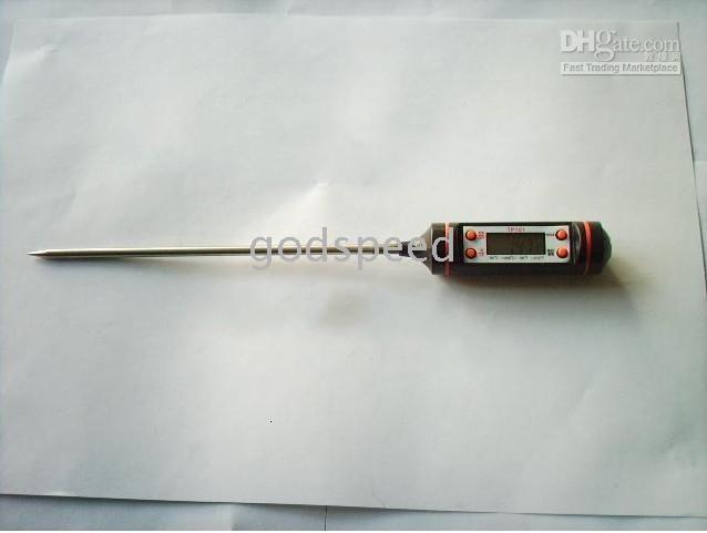 Digitale kookvoedsel sonde vlees thermometer keuken bbq pen type thermometer 10 stcs