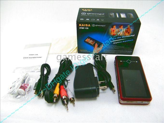 Kaisa KAOLA PPMP 12A Mini Picto Projector MP4 MP5 Player Support PC Phone PSP PDA DVD 