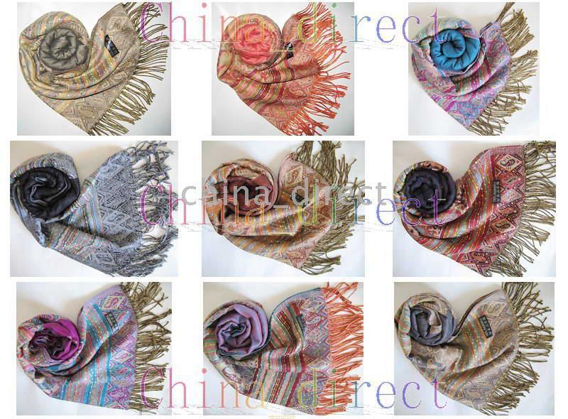 elegant ladies fashion scarf Shawl wrap shawl Scarves ponchos wrap 11PCS/LOT LOTS COLOR
