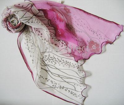 Panie Moda Silk Girls Scarves Kobiet Jedwab Szalik Szalik 12 sztuk / partia