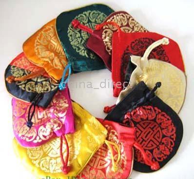 Chinese Traditionele Zijde gift bag Sieraden doos tas portemonnee muntzak 230 stk/partijen nieuw