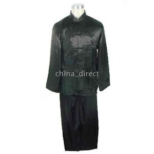 Nya Kungfu kostymer kampsport satser kinesiska, tai kostym, rayon silke enhetliga toppar byxor 6sets / lot
