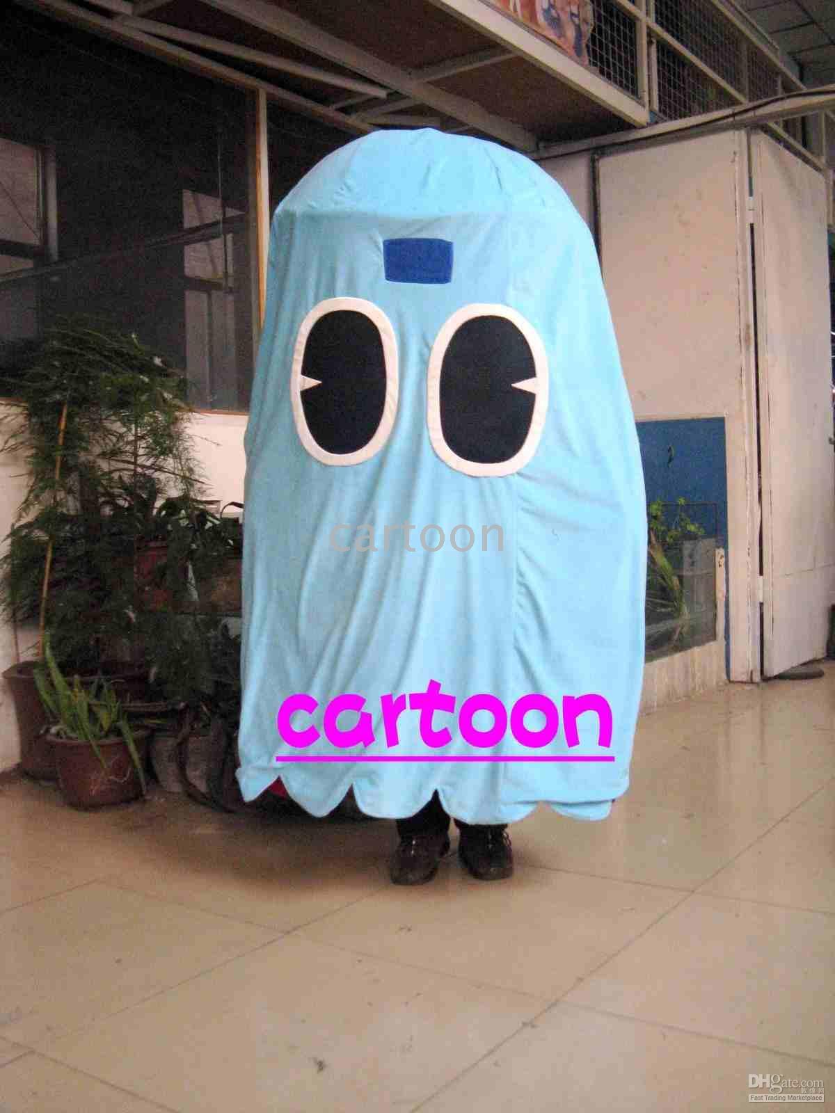 Acquistare Pac Man Costume Adulto Di Costume Della Mascotte Del Fantasma!  Libero S / H Economico | Consegna Veloce E Qualità | It.Dhgate