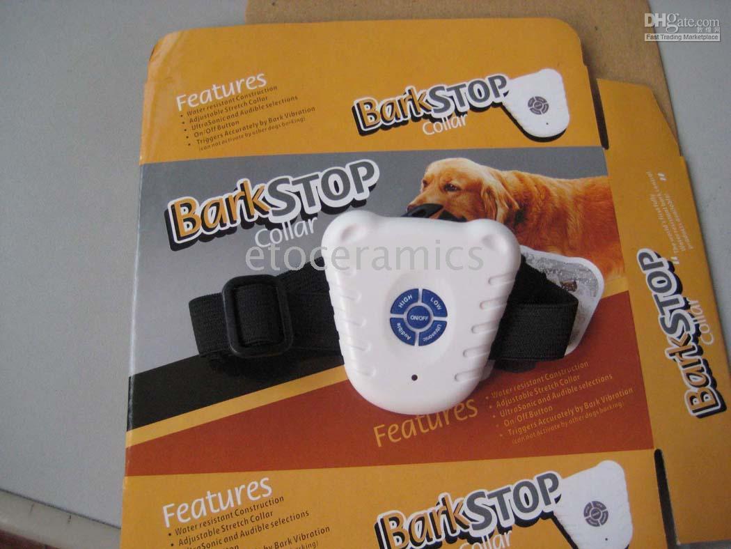 Ultrasonic Pet Dog Anti Bark Stop Training Collars Bark Contral Dog Collar Dog Training Machine