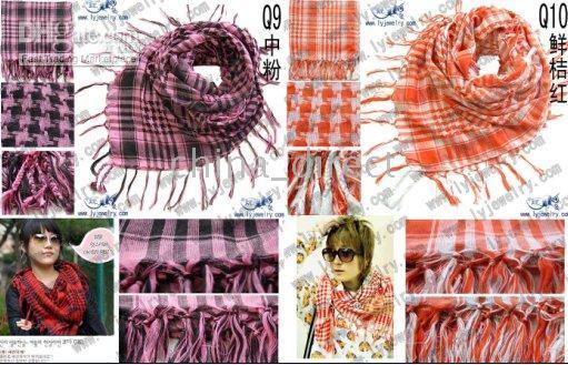 Женская мода шарф шарфы девушки шарф дамы обертывания аксессуар 20 шт./лот новый