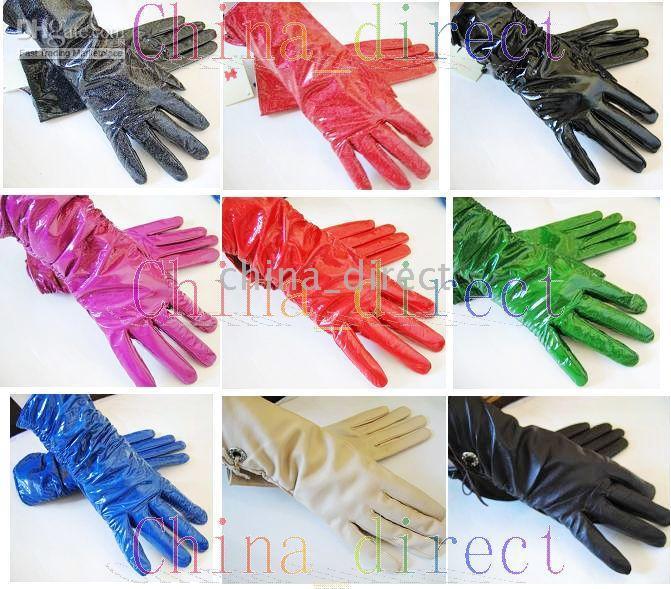 Womens Real Leather Gloves skin gloves LEATHER GLOVES 25pairs/lot New Design High quality #1345