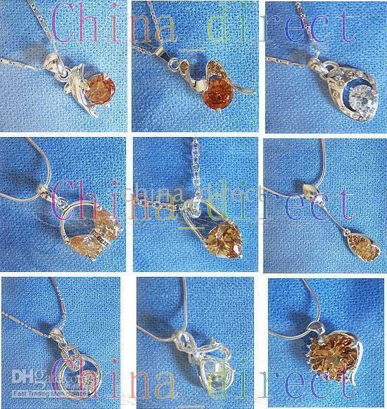 Charme ketting ketting hanger mode-sieraden ketting 20 stks / partij nieuw