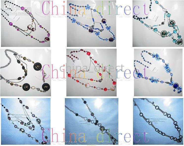 Chaîne de chandail pour femmes collier accessoire chaîne 35 pcs/lot