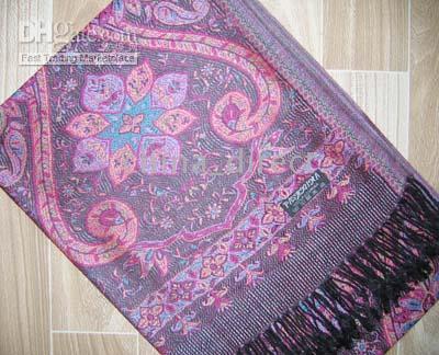 Cachecol Jacquard envoltório lenço Cachecóis Xaile 12 PÇS / LOTE # 2061