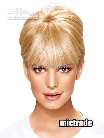2019 Jessica Simpson Style Clip In Bangs Hair Extension 613