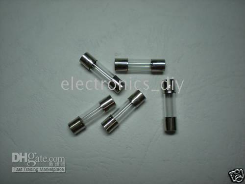 5A 250V Fusible De Vidrio lote de 2