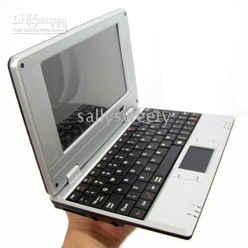 Cheap 7 Inch Mini Netbook PC With Wifi, Windows CE OS Five Colors