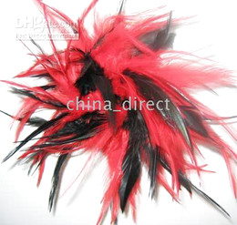 ريشة fascinator الشعر كليب الريش PIN BROOCH مقطع الشعر الشعر الملحقات 30pcs / lot