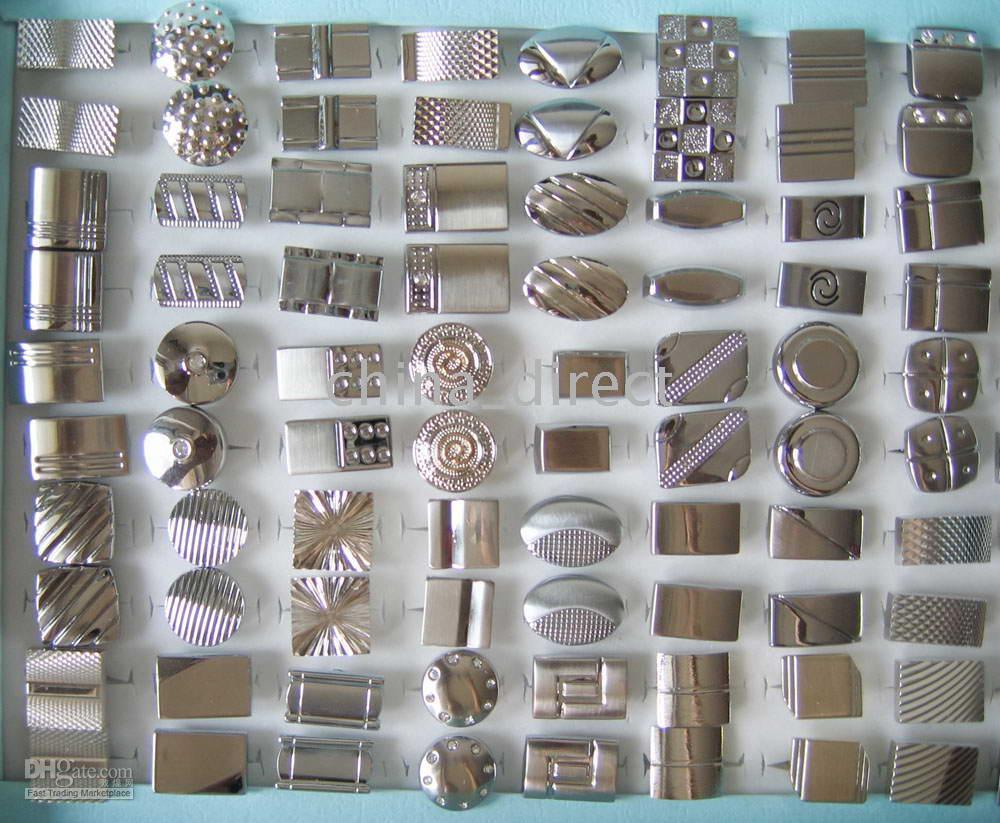 Exquisiter Herrenschmuck, Manschettenknöpfe, Manschettenknöpfe, 1 Sets mit 50 Paaren/Los