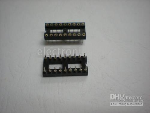 Standard IC Socket Adapter 18 PIN Round DIP High Quality 182 pcs per lot