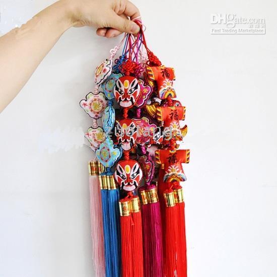 Autoadesivi della Cina che appende gli ornamenti Accessori per la casa economici della festa nuziale della festa nuziale che appendono 30pcs liberamente