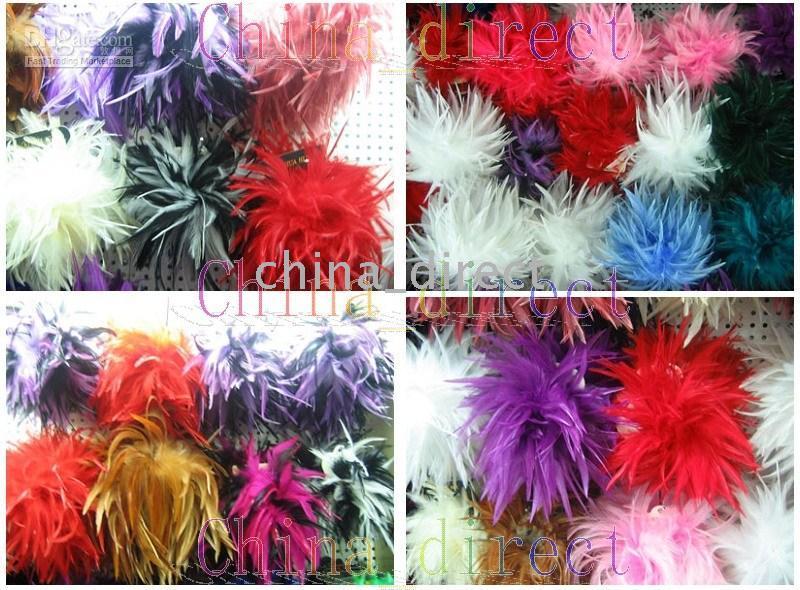 Clip di capelli di fascinator della piuma Feathers PIN BROOCH clip di capelli Accessorry 30pcs / lot