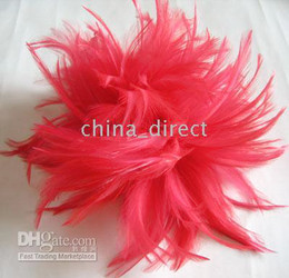FLOWER Feathers PIN BROOCH hair clip 30pcs/lot PERFECT DESIGN