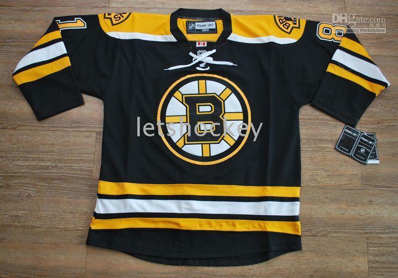 2020 Boston Bruins # 81 SATAN Black 