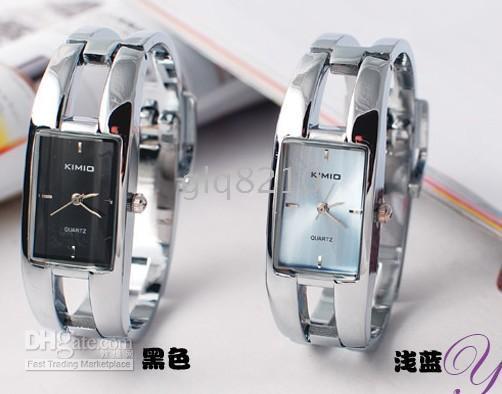 Fashion Titanium Alloy Bracelet Watches Wristwatches Magic Change Color Women's Quartz Watch 5pcs
