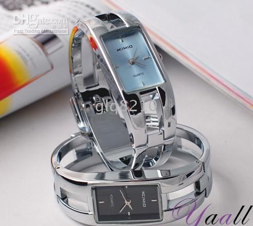 Fashion Titanium Alloy Bracelet Watches Wristwatches Magic Change Color Women's Quartz Watch 5pcs