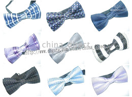 Tuxedo PreTied Black Bow Tie Tie Necktie Satin Adjustable120pcs/lot new design #1774