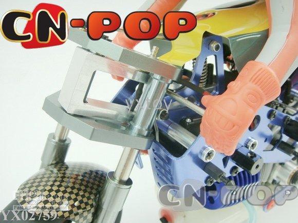 Metal Nitro Gas RC Bike RC Motorcycle 15CC Engine 1:5 Alloy Toy Radio ...