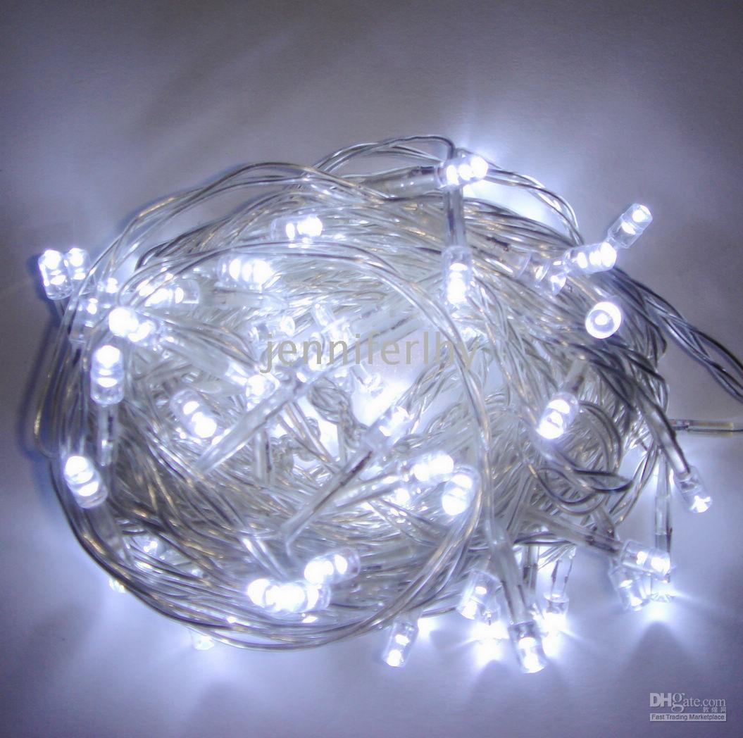 100LED Christmas Lights Holiday Lights White In/Outdoor Decoration