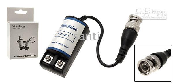 CCTV system Twisted Video Balun passive Transceivers DVR camera BNC Cat5 UTP-image-84513605
