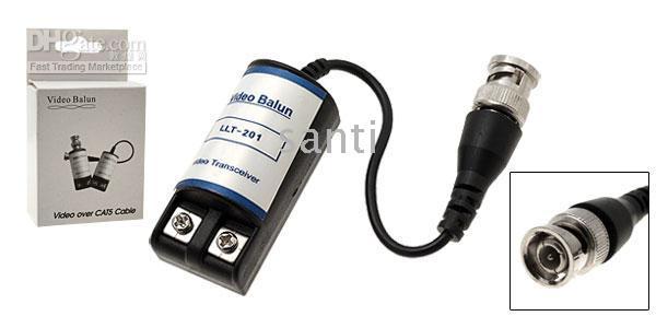 CCTV system Twisted Video Balun passive Transceivers DVR camera BNC Cat5 UTP security