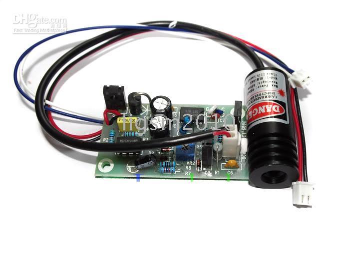 Industrial 150mW 655nm Red Laser Module Diode W/ Driver From Ligsm2010