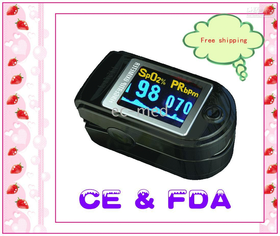 CE&FDA Approved Fingertip Pulse Oximeter Spo2 Monitor ,Fast And Drop