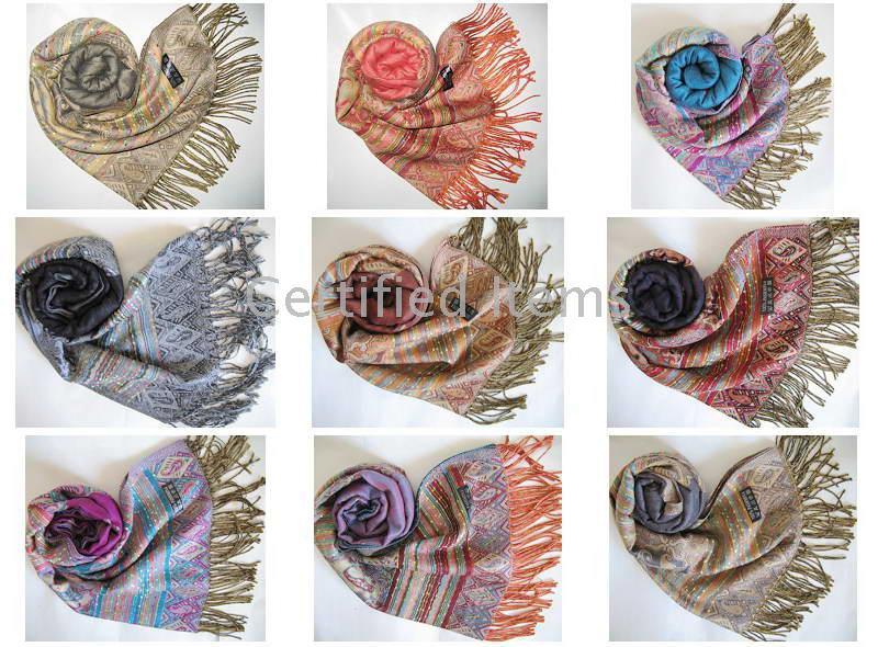 NOUVELLE écharpe de mode châle wrap châle foulards ponchos wrap 11pcs / lot # 1877