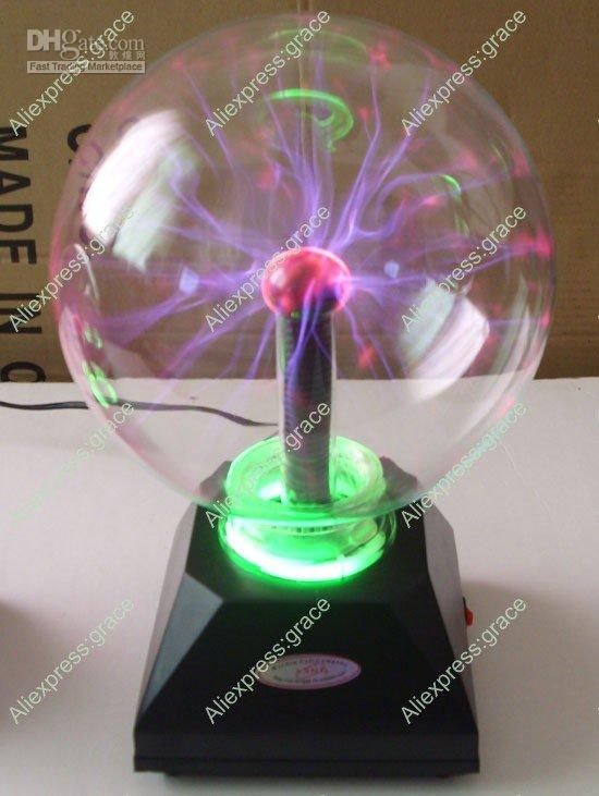 2021 Size 6 Inch 16.5cmPlasma Light Plasma Ball Magic Lights Fantasy Lamp With Music Best Xmas ...