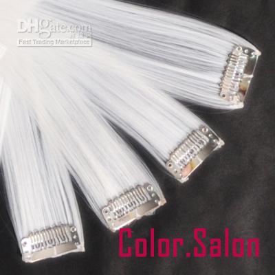 20 Clip In Hair Extensions Usa Promotion White Remy Cuticle
