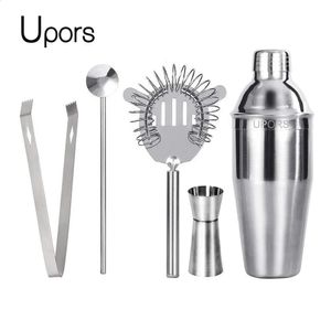 Upors 550ML750ML Cocktail Shaker Mixer Rvs Wijn Martini Boston Voor Barman Drinken Party Bar Gereedschap 240119